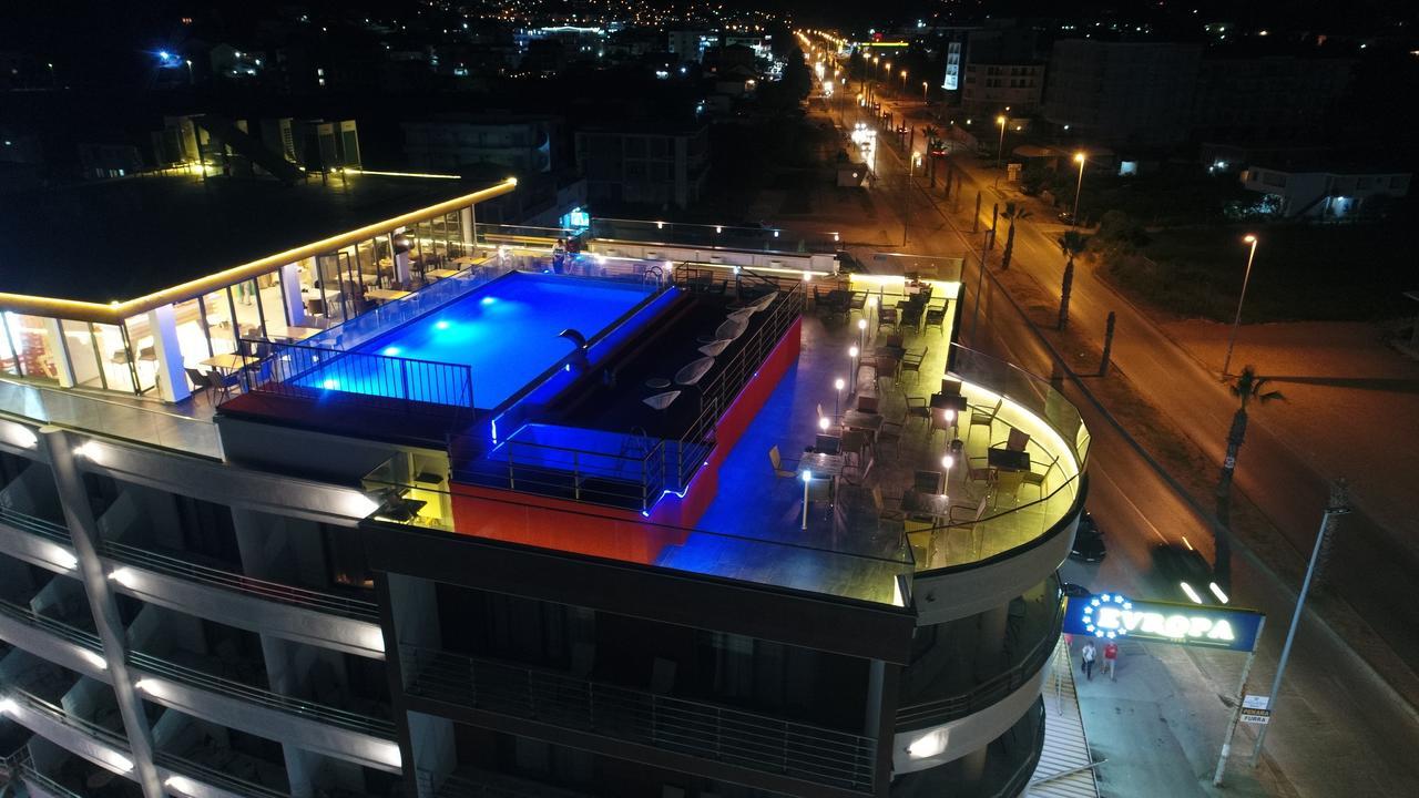 Hotel Evropa Ulcinj Exteriör bild