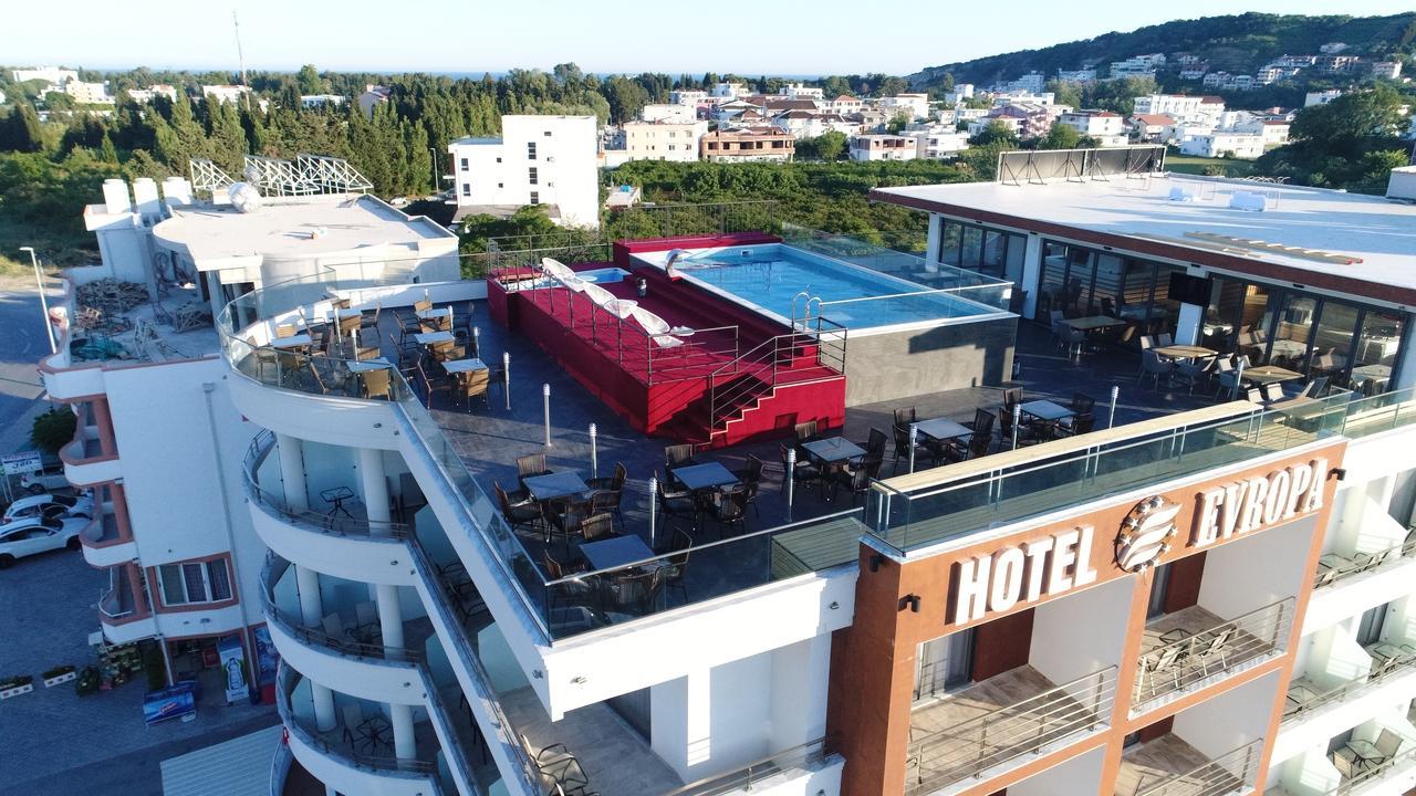 Hotel Evropa Ulcinj Exteriör bild