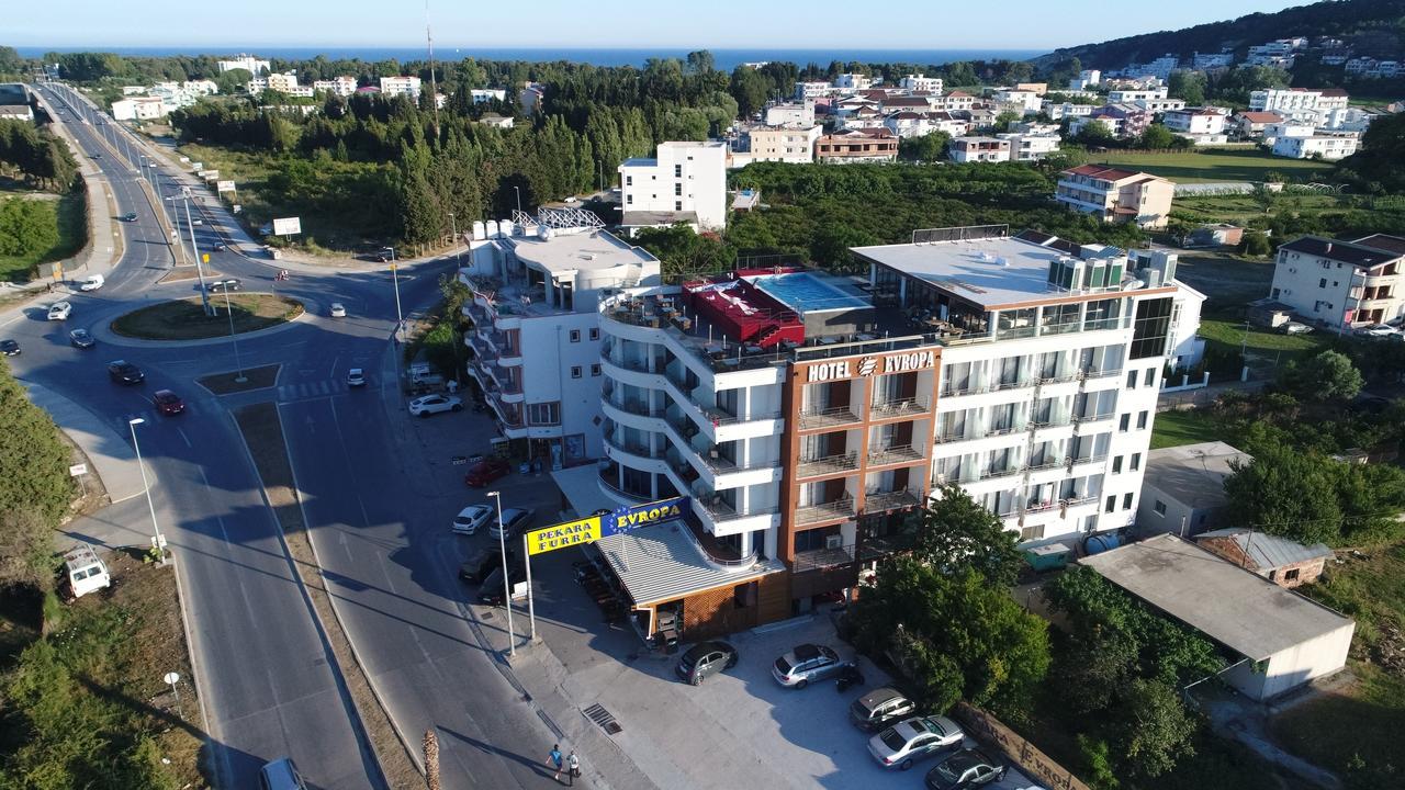 Hotel Evropa Ulcinj Exteriör bild
